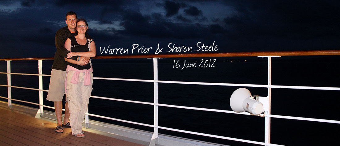 Warren Prior and Sharon Steele's wedding website